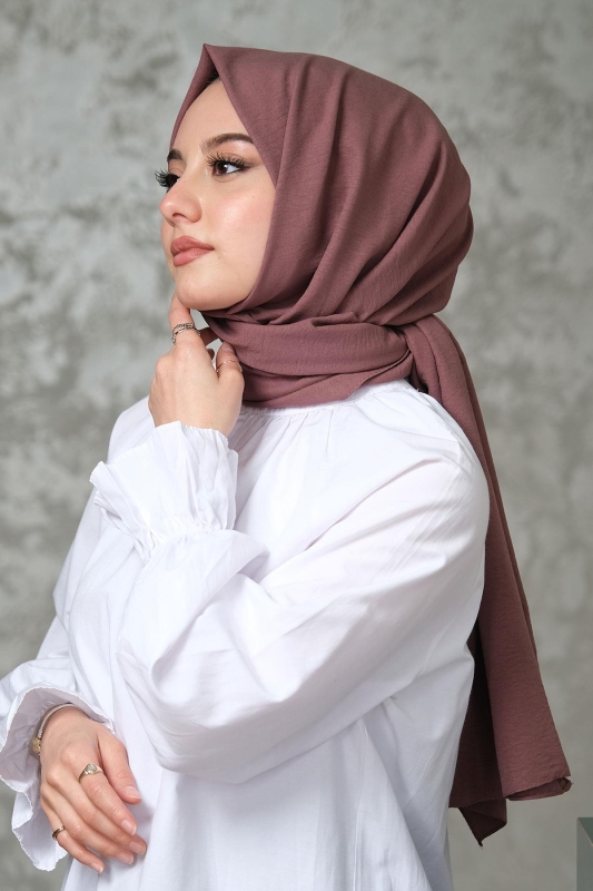 Afvente Pamuk Cazz Şal Gül kurusu - 2