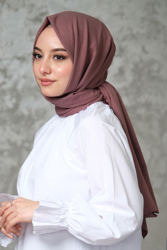 Afvente Pamuk Cazz Şal Gül kurusu - 3