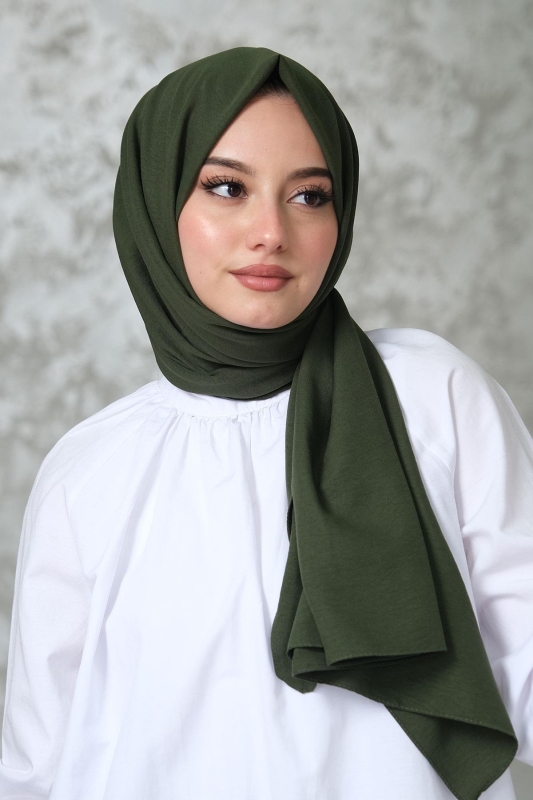 Afvente Pamuk Cazz Şal Haki - 2